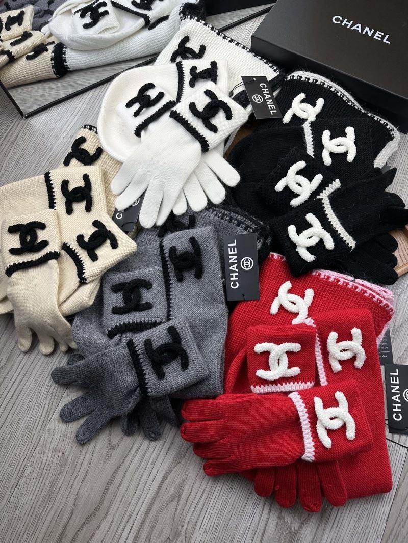 Chanel Caps Scarfs